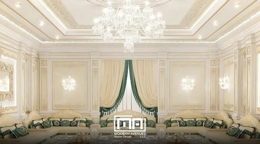 ديكورات جبس مجالس رجال فخمه image